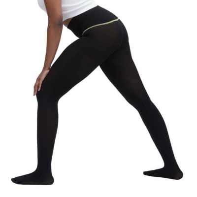 Sheertex Classic Sheer Rip-Resist Tights in Black, Size XS